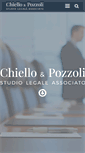 Mobile Screenshot of chiellopozzoli.com